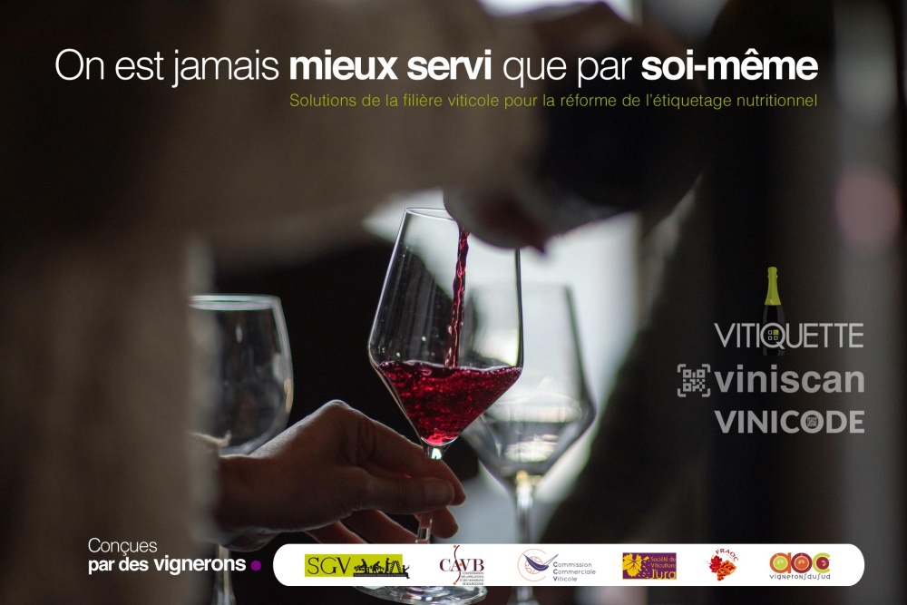 reglement europeen etiquetage du vin par qrcode pour ingredient et valeur nutritionnelle sur etiquette