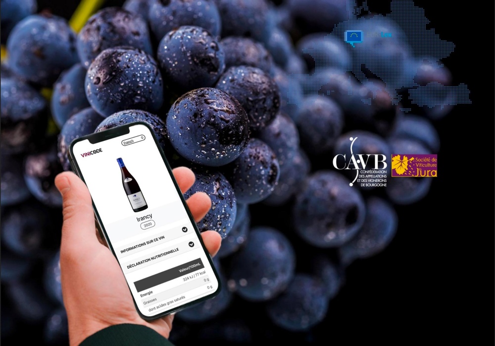 reglement europeen etiquetage du vin par qrcode pour ingredient et valeur nutritionnelle sur etiquette