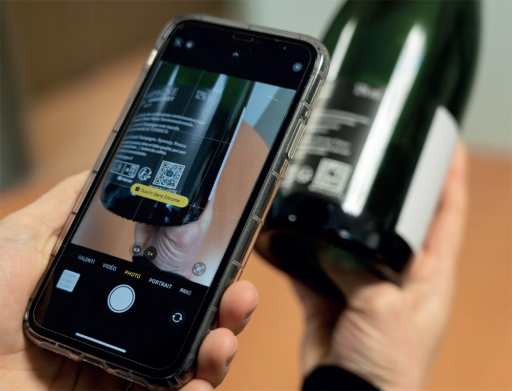 reglement europeen etiquetage du vin par qrcode pour ingredient et valeur nutritionnelle sur etiquette