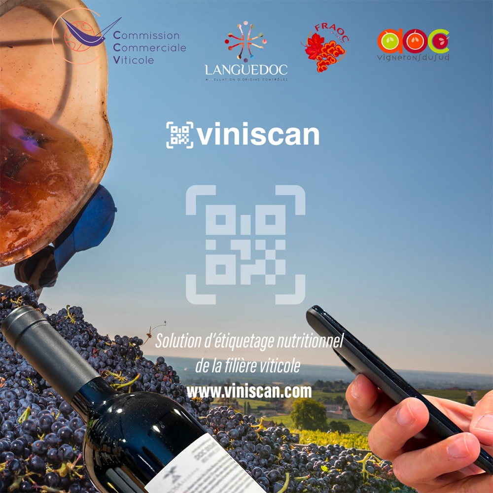 reglement europeen etiquetage du vin par qrcode pour ingredient et valeur nutritionnelle sur etiquette