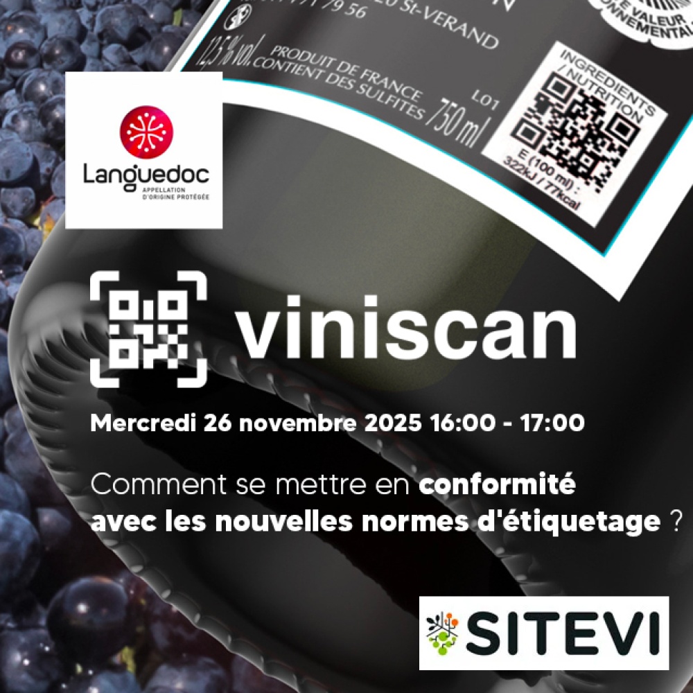 reglement europeen etiquetage du vin par qrcode pour ingredient et valeur nutritionnelle sur etiquette