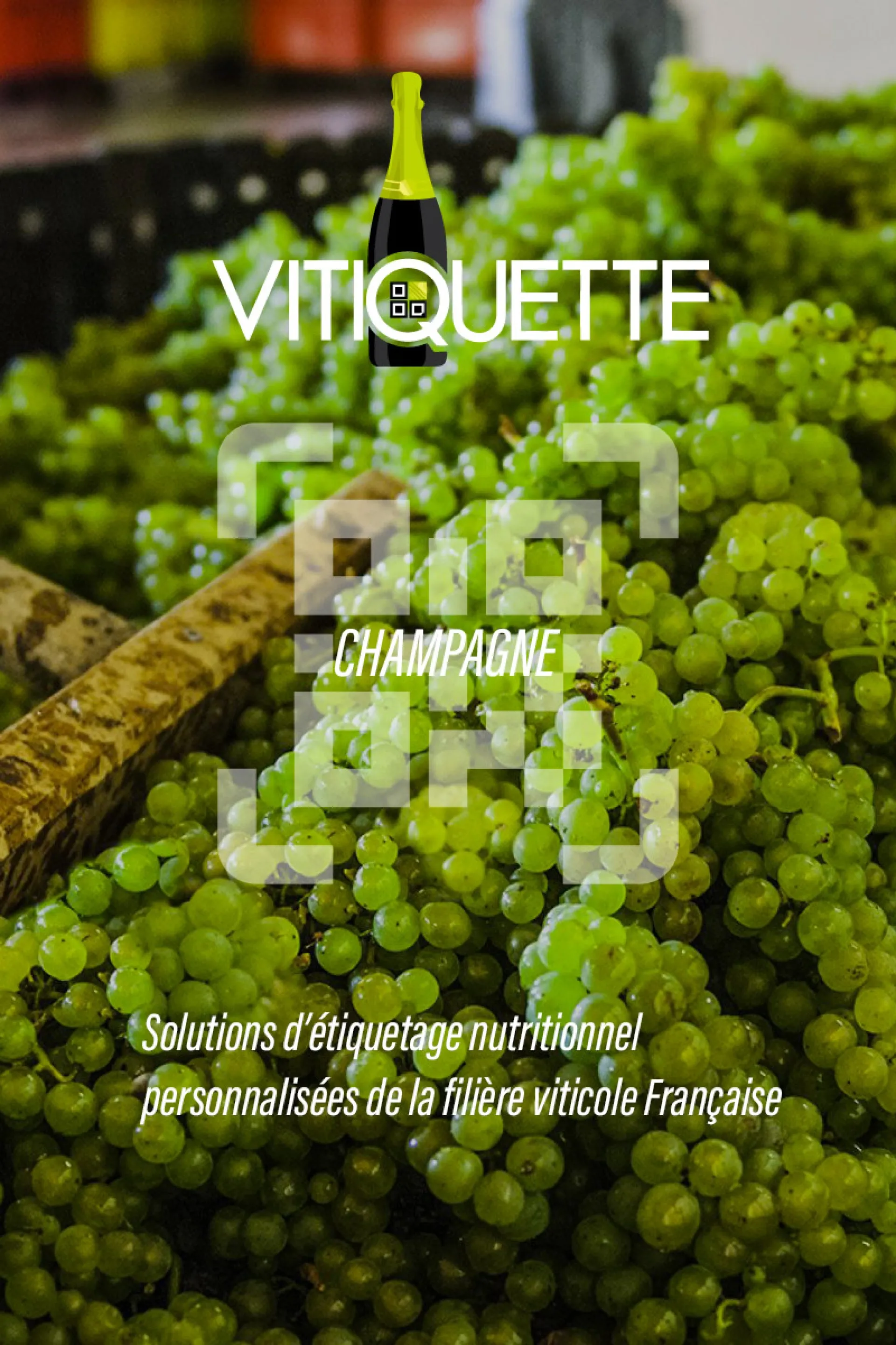 QRCODE VIN ETIQUETTE QR CODE Réglement Européen étiquetage ingrédient et valeur nutritionnelle des vins Etiquette vin 8 Décembre réforme ETIQUETAGE VINISCAN VITIQUETTE VINICODE ETIQUETTE VIN